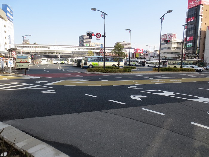 福山駅前広場整備工事 写真
